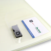 Self-adhesive USB Business Card Pocket