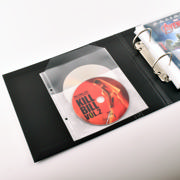 DVD Bundle, 50 Double DVD Sleeves with Felt, 2 DVD Binders