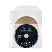 DVD Bundle, 50 Double DVD Sleeves with Felt, 2 DVD Binders