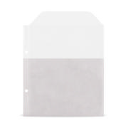 DVD Bundle, 50 Double DVD Sleeves with Felt, 2 DVD Binders
