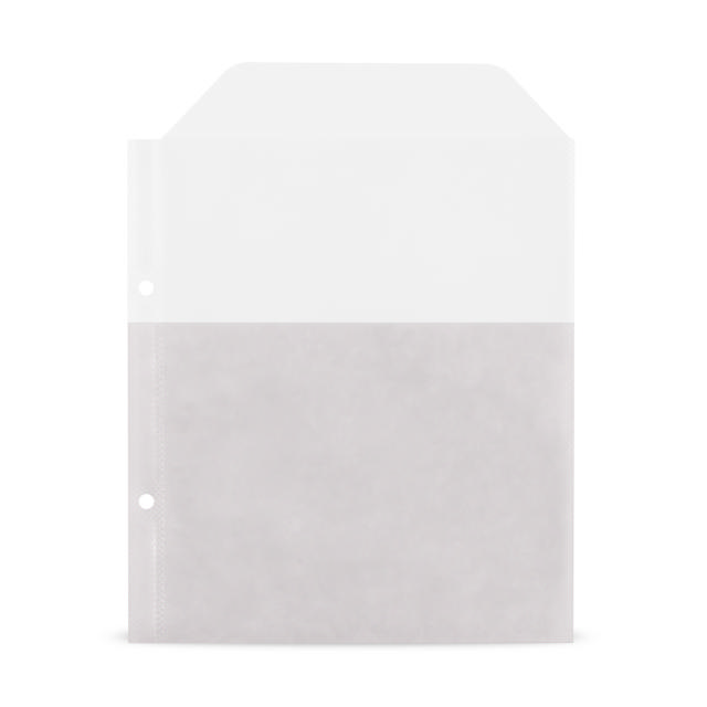 DVD Bundle, 50 Double DVD Sleeves with Felt, 2 DVD Binders