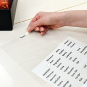 DVD Dividers with Labels with Pre-printed Film Genres