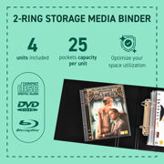 DVD Binder Bundle for DVD Sleeves