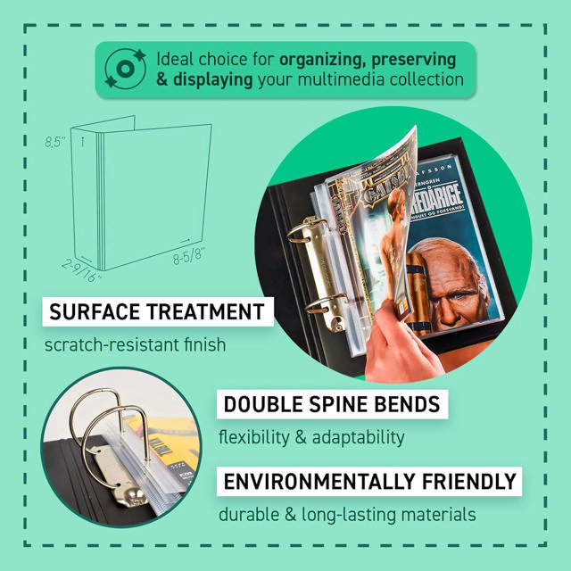 DVD Binder Bundle for DVD Sleeves