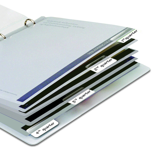3L Self-adhesive Index Tab, Repositionable, 12 x 25 mm