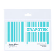Biodegradable Badge Holder, Horizontal