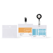 Biodegradable Badge Holder, Horizontal