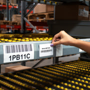 Magnetic Label Holder, 60 x 95 mm, Short Side Opening