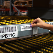 Magnetic Label Holder, 25 x 75 mm, without Inserts