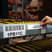 Magnetic Label Holder, 25 x 75 mm, without Inserts