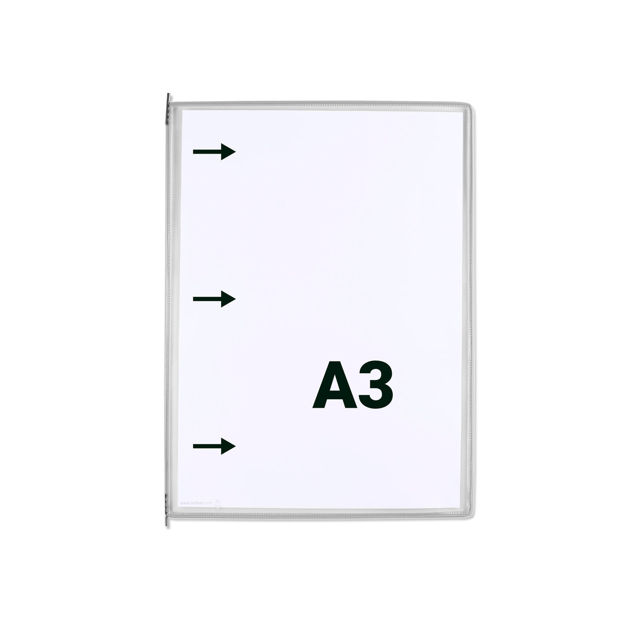 Tarifold Pivoting Pocket, A3, Portrait, Left Side Loading
