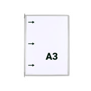 Tarifold Pivoting Pocket, A3, Portrait, Left Side Loading