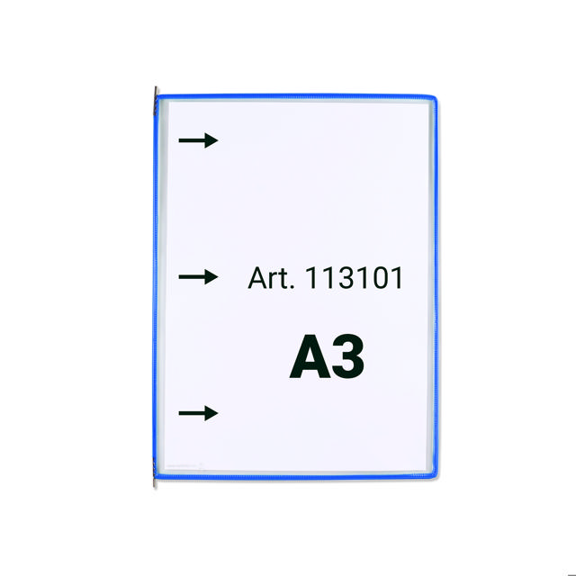 Tarifold Pivoting Pocket, A3, Portrait, Left Side Loading