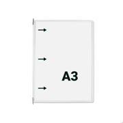 Tarifold Pivoting Pocket, A3, Portrait, Left Side Loading