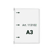 Tarifold Pivoting Pocket, A3, Portrait, Left Side Loading