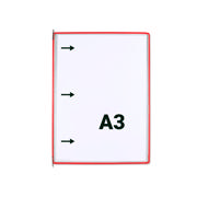 Tarifold Pivoting Pocket, A3, Portrait, Left Side Loading