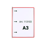 Tarifold Pivoting Pocket, A3, Portrait, Left Side Loading