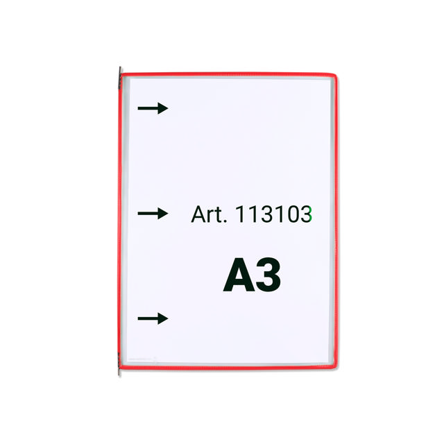 Tarifold Pivoting Pocket, A3, Portrait, Left Side Loading