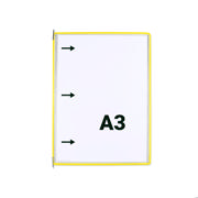 Tarifold Pivoting Pocket, A3, Portrait, Left Side Loading