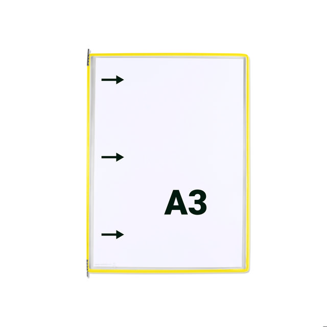 Tarifold Pivoting Pocket, A3, Portrait, Left Side Loading
