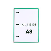 Tarifold Pivoting Pocket, A3, Portrait, Left Side Loading