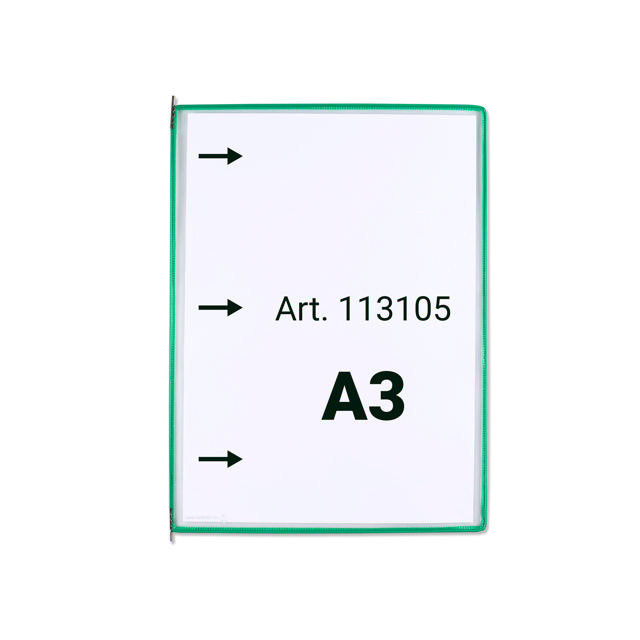Tarifold Pivoting Pocket, A3, Portrait, Left Side Loading