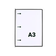 Tarifold Pivoting Pocket, A3, Portrait, Left Side Loading