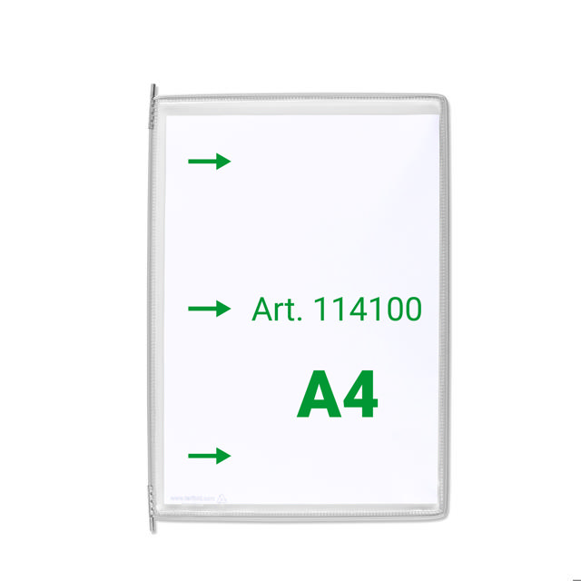 Tarifold Pivoting Pocket, A4, Portrait, Left Side Loading