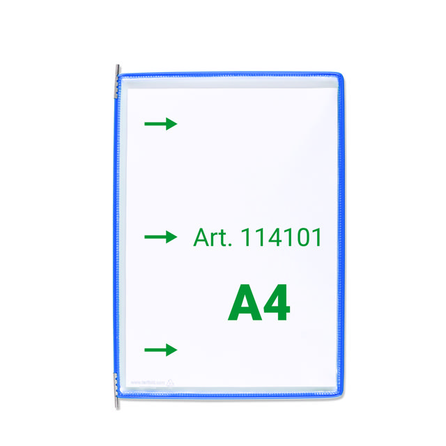 Tarifold Pivoting Pocket, A4, Portrait, Left Side Loading