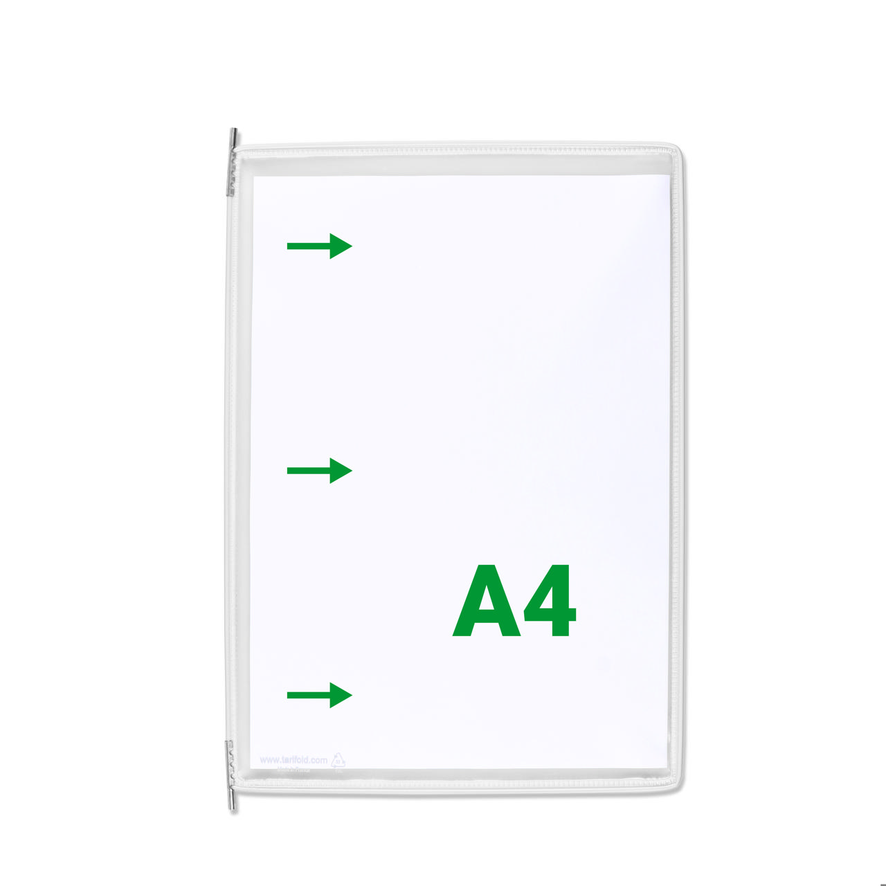 Tarifold Pivoting Pocket, A4, Portrait, Left Side Loading