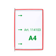 Tarifold Pivoting Pocket, A4, Portrait, Left Side Loading