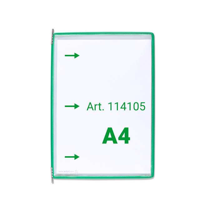 Tarifold Pivoting Pocket, A4, Portrait, Left Side Loading