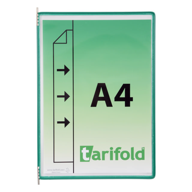 Tarifold Pivoting Pocket, A4, Portrait, Left Side Loading