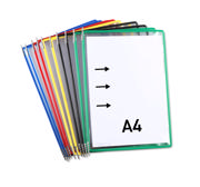 Tarifold Stainless Steel Pivoting Pocket, A4, Left Side Loading