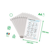 Tarifold Antimicrobial Pivoting Pocket, A4, Portrait