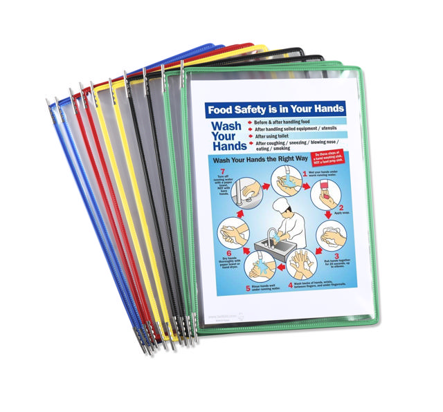 Tarifold Antimicrobial Pivoting Pocket, A4, Portrait