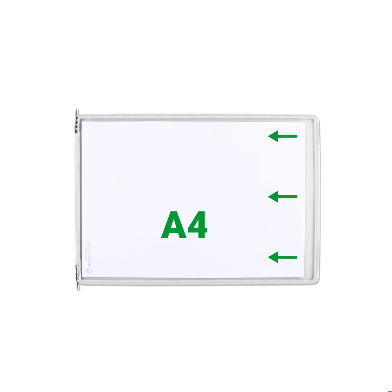 Tarifold Pivoting Pocket, A4, Landscape, Right Side Loading