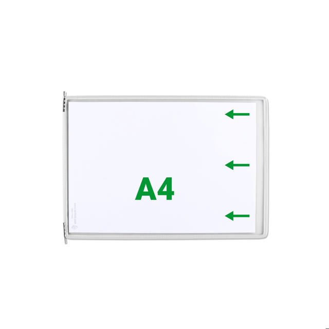 Tarifold Pivoting Pocket, A4, Landscape, Right Side Loading