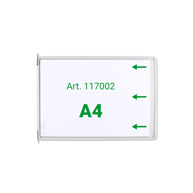 Tarifold Pivoting Pocket, A4, Landscape, Right Side Loading