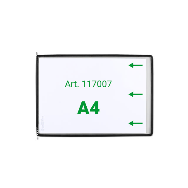 Tarifold Pivoting Pocket, A4, Landscape, Right Side Loading