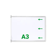 Tarifold Pivoting Pocket, A3, Landscape, Right Side Loading