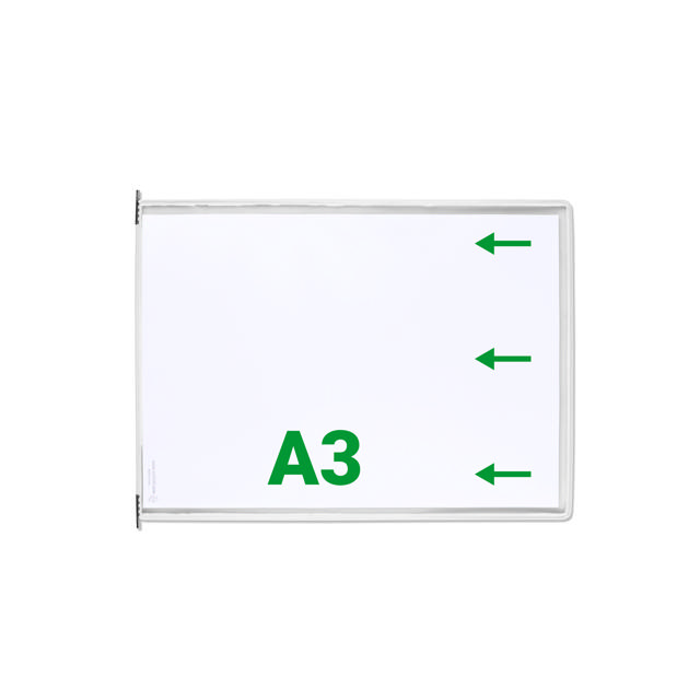 Tarifold Pivoting Pocket, A3, Landscape, Right Side Loading