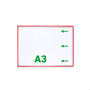 Tarifold Pivoting Pocket, A3, Landscape, Right Side Loading