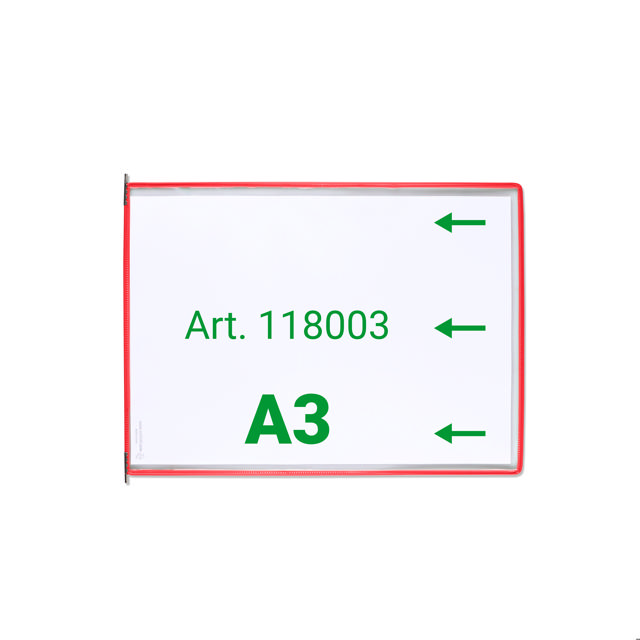 Tarifold Pivoting Pocket, A3, Landscape, Right Side Loading