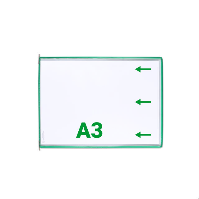 Tarifold Pivoting Pocket, A3, Landscape, Right Side Loading
