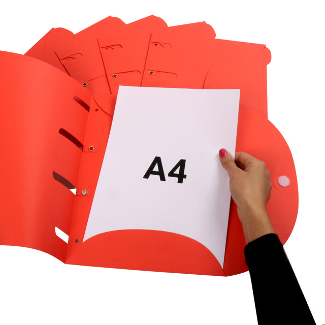 Smartfolder Perforated Folder, with Tab, A4