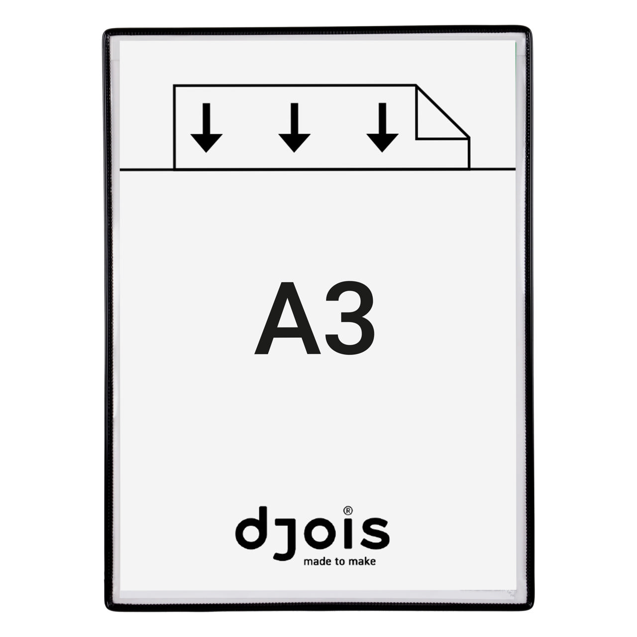 Tarifold Self-adhesive Frame Pocket, Repositionable, A3