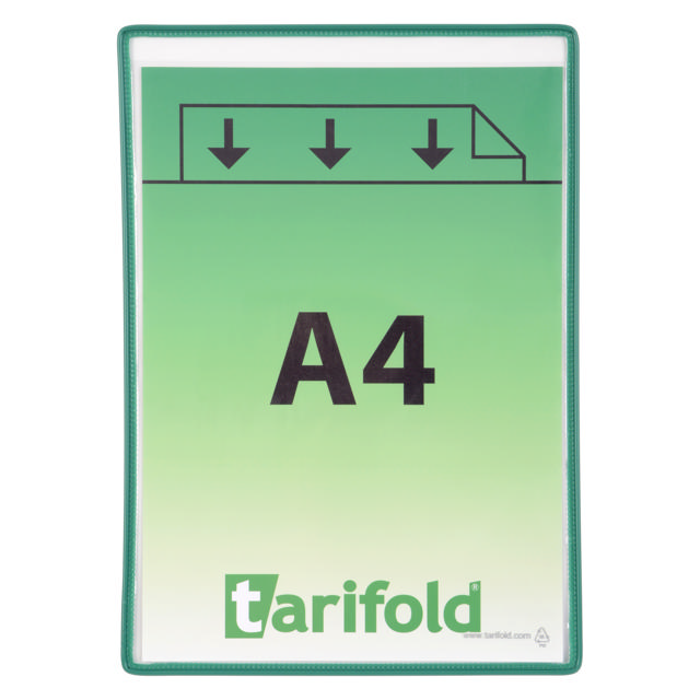 Tarifold Standard Pocket, without Pivots, A4