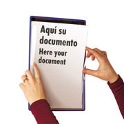 Tarifold Self-adhesive Frame Pocket, Repositionable, A4