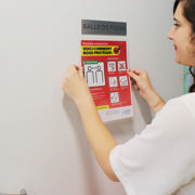 Self-laminating Sign, A4, Repositionable